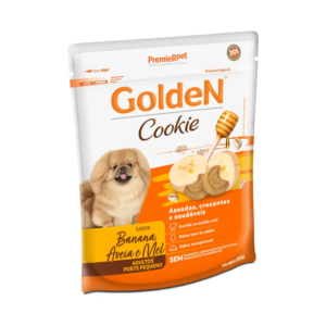 Golden Cookies Banana, Aveia e Mel