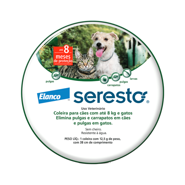Seresto até 8kg