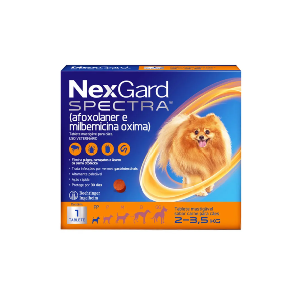 Nexgard Spectra - 2kg á 3,5kg