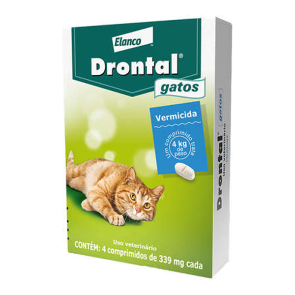 Drontal Gatos- 4kg(4cp)