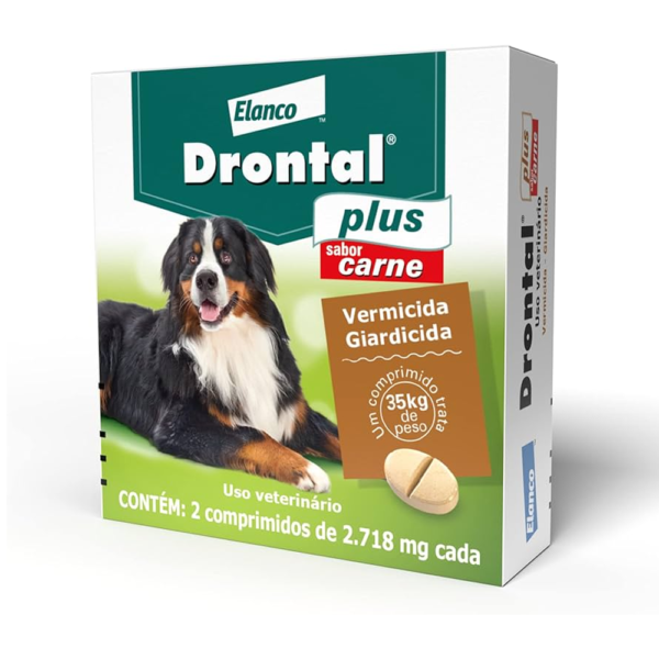 Drontal Plus 35kg 2 comprimidos