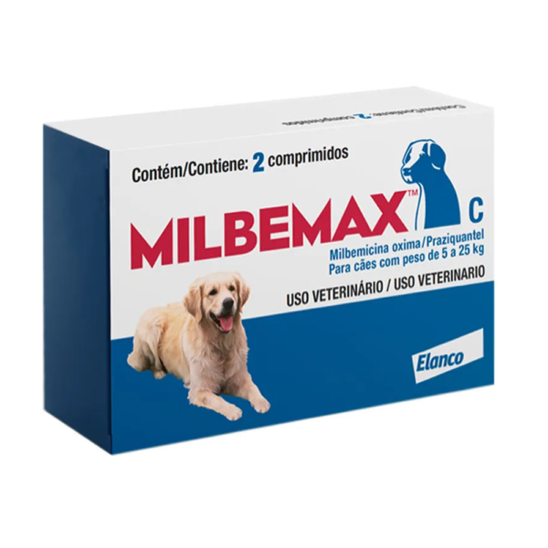Milbemax - de 5kg á 25kg