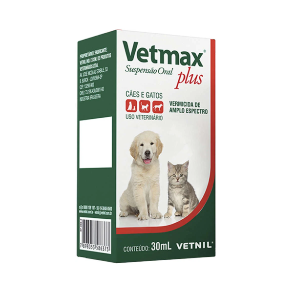 Vetmax Plus Suspensão Oral