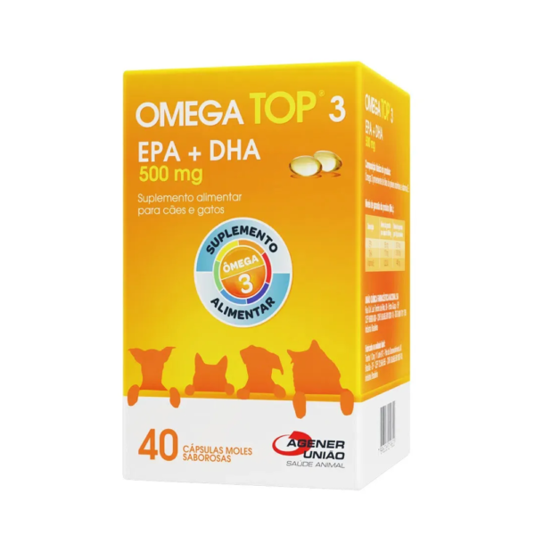 Ômega Top³ (EPA+DHA) - 500mg