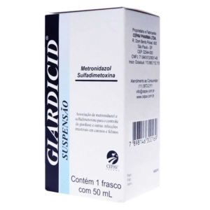 Giardicid suspensão oral