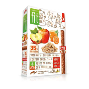 Stick Fit Petisco Palito Spin Pet para Cães Sabor Maçã 50g