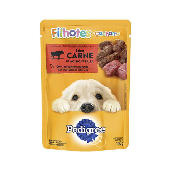 Sachê Pedigree Filhote Carne
