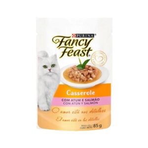 Fancy Feast Casserole de Atum com Salmão