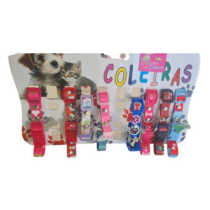 Coleiras Seda com Ajuste para Cães