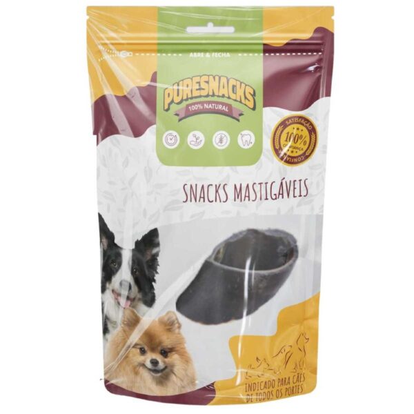 Petisco Snack Mastigáveis Casco Bovino 100% Natural